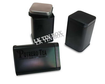 China caixa dada forma quadrada da lata do chá de 58 milímetros Potrero que empacota o GV de HACCP FDA aprovado fornecedor