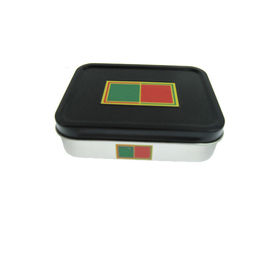 China Forma retangular personalizada da caixa da lata do metal da forma da cópia para o empacotamento do CD de DVD fornecedor
