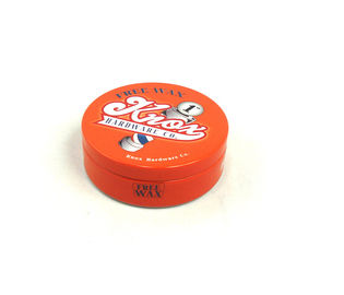 China Lata de lata redonda da caixa da lata do metal cosmético pequeno para o empacotamento da cera da sapata da cera do carro fornecedor