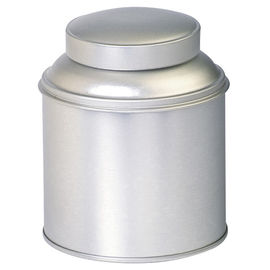 China O costume articulou a caixa da lata do metal da tampa/o verniz lustroso recipiente redondo da lata fornecedor