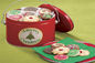 Caixas redondas da lata do produto comestível para cookies para o empacotamento do alimento e do presente fornecedor