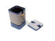 caixa quadrada impressa da lata de 75x75x119mm mini para o café e o chá com gravação fornecedor