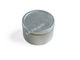Latas de lata sem emenda redondas da vela do metal liso com janela D 95 * 63mm do Pvc fornecedor