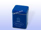 Caixa feita sob encomenda da lata do quadrado do logotipo de Preminum para o empacotamento do chá/especiaria do café fornecedor