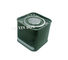 GV LFGB de FDA do armazenamento do cartucho da especiaria/chá da caixa da lata do quadrado do metal de 55mm fornecedor