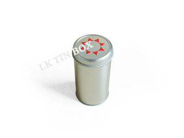 China Caixa fraca verde hermética da lata do chá do metal pequeno redondo com a tampa interna do botão de alumínio fornecedor