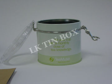 China Adagio verniz claro material do folha-de-flandres hermético do metal da caixa da lata do chá da tampa 90g fornecedor