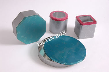 China Lata redonda com o empilhável impresso tampa, recipiente do biscoito do biscoito luxuoso da lata do metal fornecedor