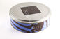 Caixa redonda da lata do chocolate do biscoito do biscoito com impressão feita sob encomenda fornecedor