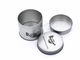 Tempere os recipientes redondos CMYK/PMS da caixa da lata do metal de sal com janela do picosegundo fornecedor