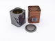 Caixa quadrada pequena que empacota, 75 da lata do chá caixa personalizada 76 vinhos da lata fornecedor