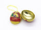 Lata de lata pequena do metal dos doces de chocolate do ovo da páscoa com aprovação das orelhas ISO9001 do coelho fornecedor