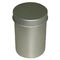 O costume articulou a caixa da lata do metal da tampa/o verniz lustroso recipiente redondo da lata fornecedor