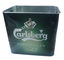 Cubeta de gelo da lata do casco da cerveja da coca-cola de Carslberg com impressão e gravação fornecedor